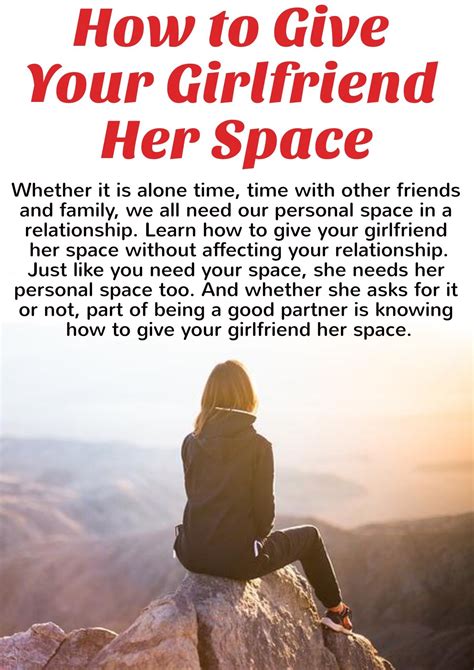giving a girl your dating space